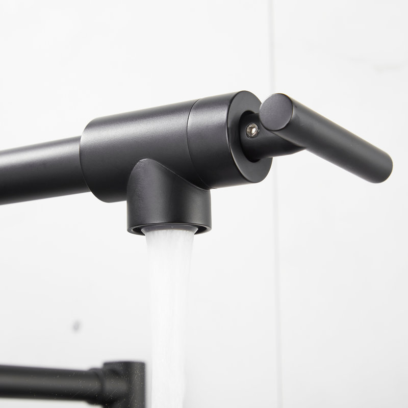 FORIOUS Kitchen Faucet, Black