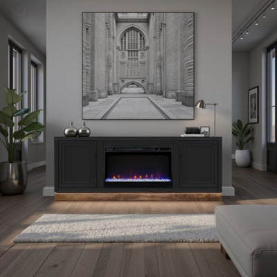 81" Fireplace TV Stand for TVs up to 95"