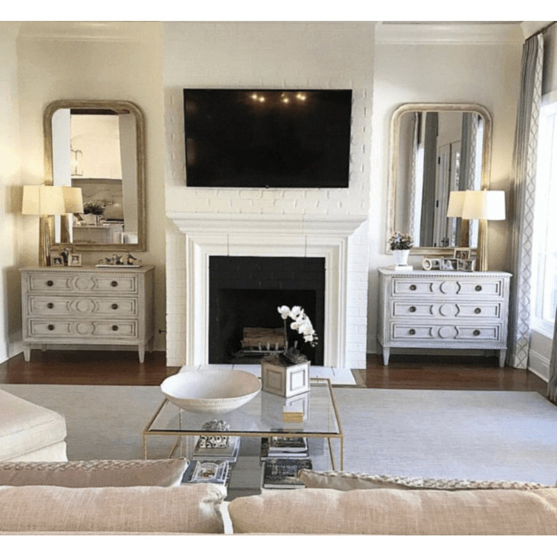 Nova Arch Wall Mirror, Silver Leaf