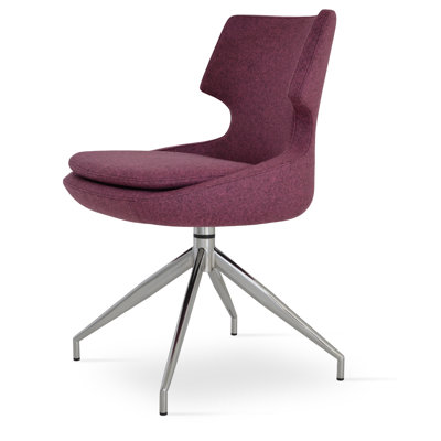 Patara Spider Swivel Chair in Wool