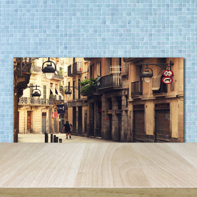 50cm W x 100cm L Glass Peel and Stick Panel