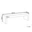 Lauge Stone Garden Bench