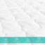 Housse de protection pour matelas pour lit de bébé Housse de protection pour matelas de lit de bébé imperméable et silencieuse 100% absorbante et lavable à la machine