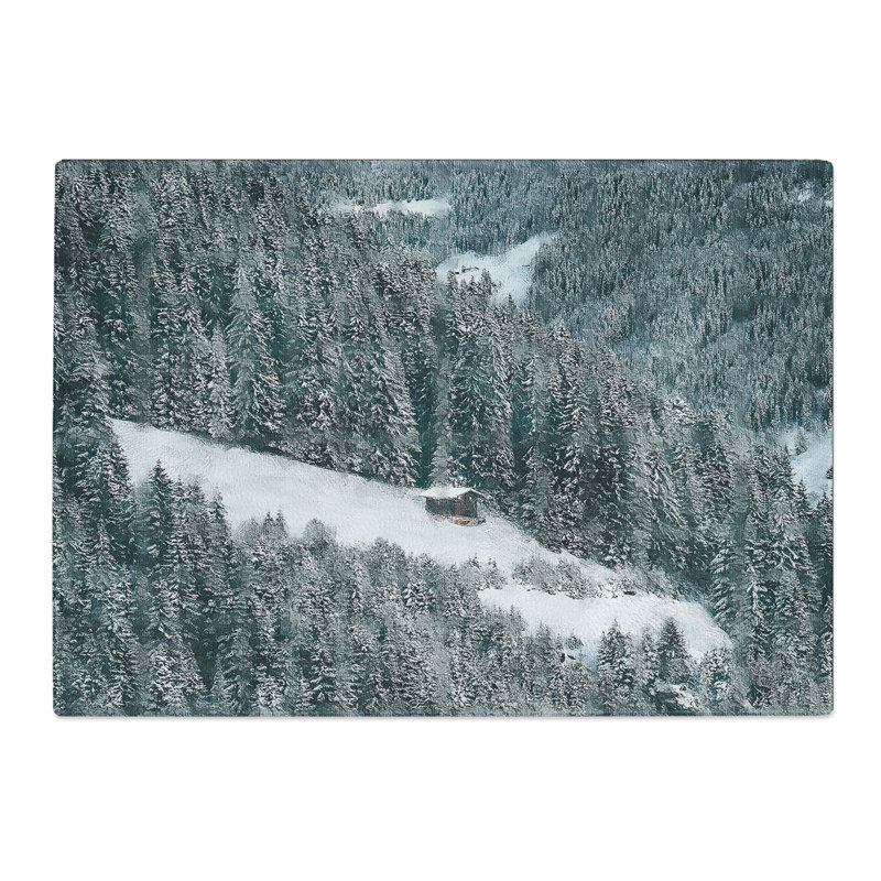 Winter Forest Vol.10 Painting Chopping Board, 0.4cm H x 20cm W x 28.5cm L
