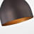 Chloe Lighting Walter Mini Pendant Ceiling Fixture – 7.5" H Industrial 1-Light Oil Rubbed Bronze Round Hanging Light With 7" Width-339828956-339828957