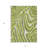 3' X 5' Lime Green And Charcoal Abstract Washable Indoor Outdoor Area Rug