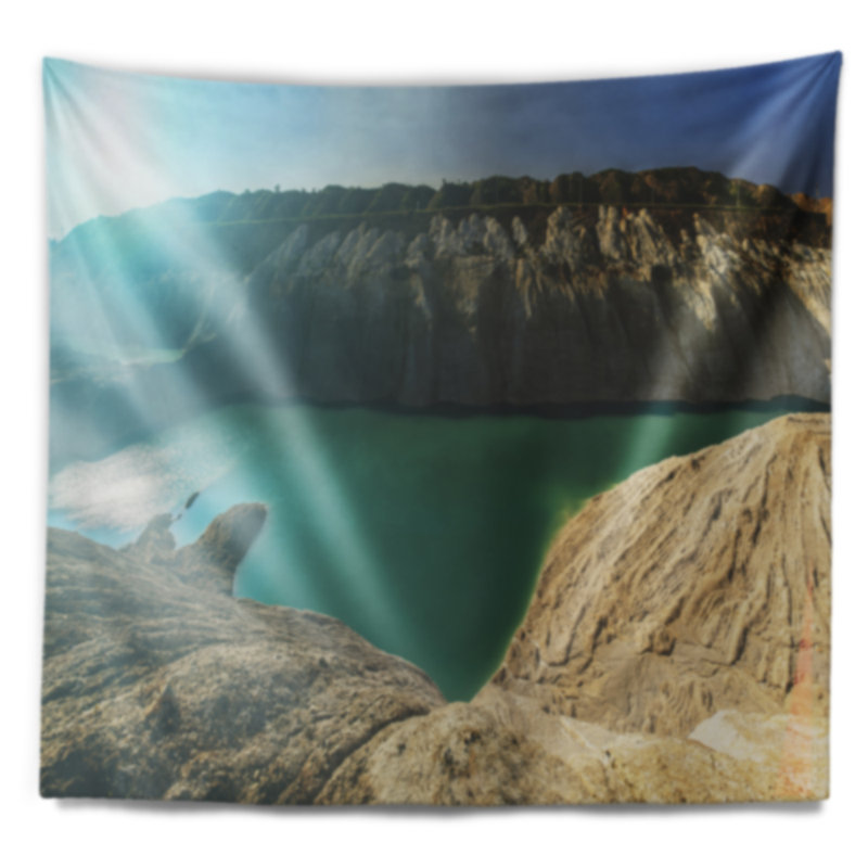 Polyester Tapestry, 78" H x 92" W