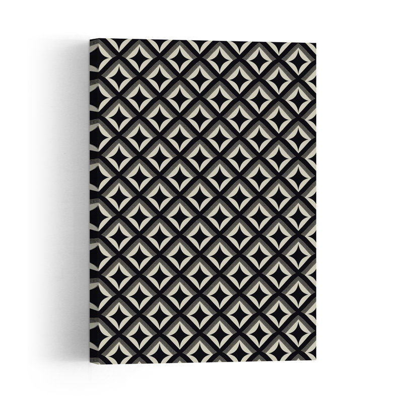 " Geometric Elegance Abstract Elegant Geometric Wall Art Print " Print, H 60 po x l 40 po