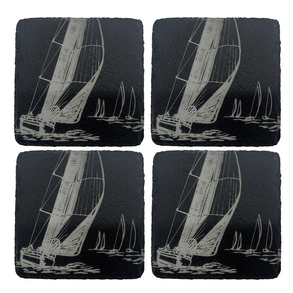 Square 4 Piece Coaster Set