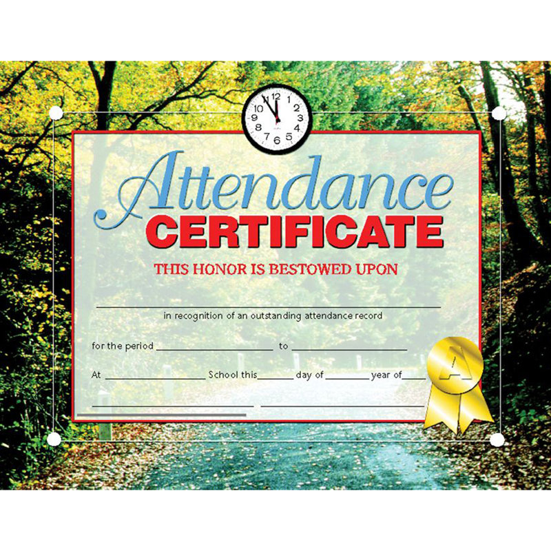 Certificat de participation