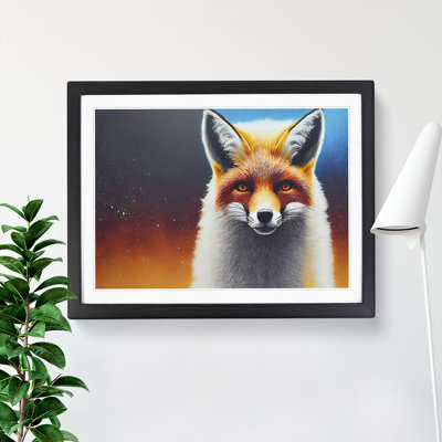 Welcoming Fox - Framed Print