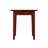 Solid Wood End Table Set Built-In Outlets