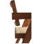 Chaise avec accoudoirs William Cane-1507097482