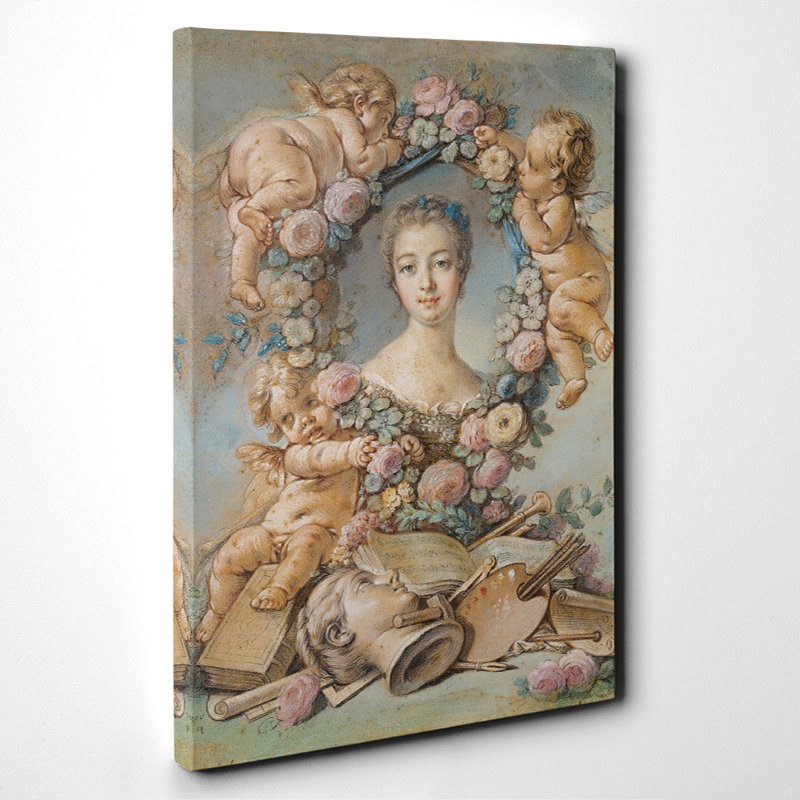 Francois Boucher - Wrapped Canvas Painting, 100cm H x 70cm W