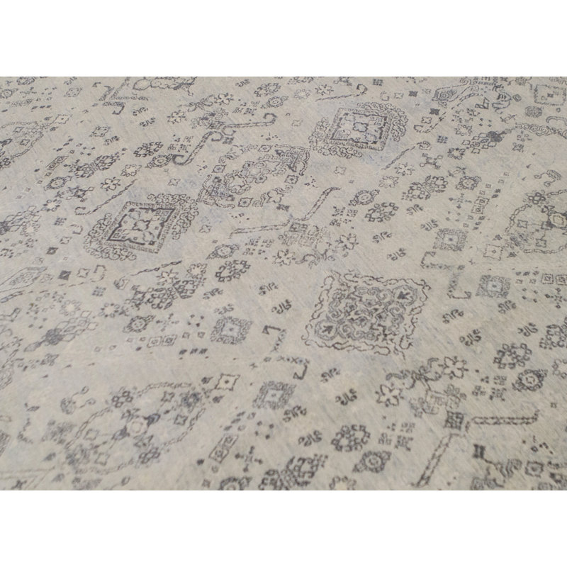 Wool Ikat Area Rug