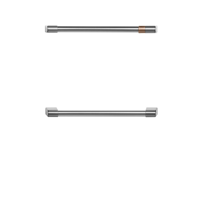 Double Drawer Handle Kit, Brushed Stainless