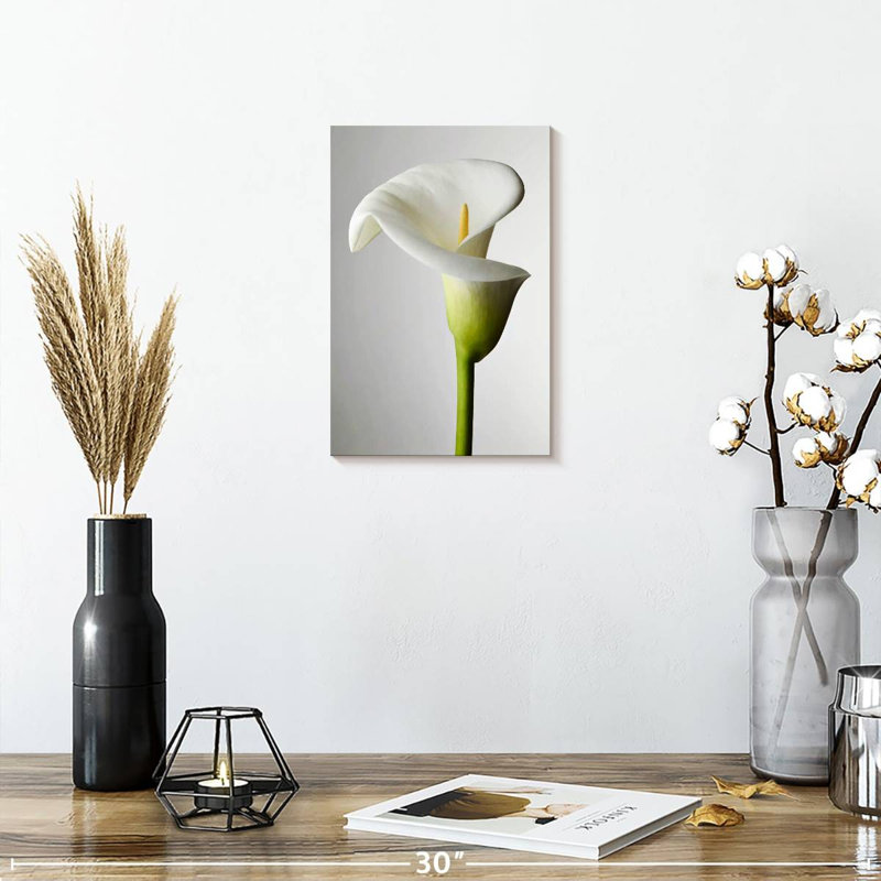 Harnek Fresh Calla Lily, 12" H x 8" W