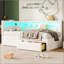 Lit plateforme tapissier simple