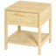 Nadine 40cm W Manufactured Wood Bedside Table