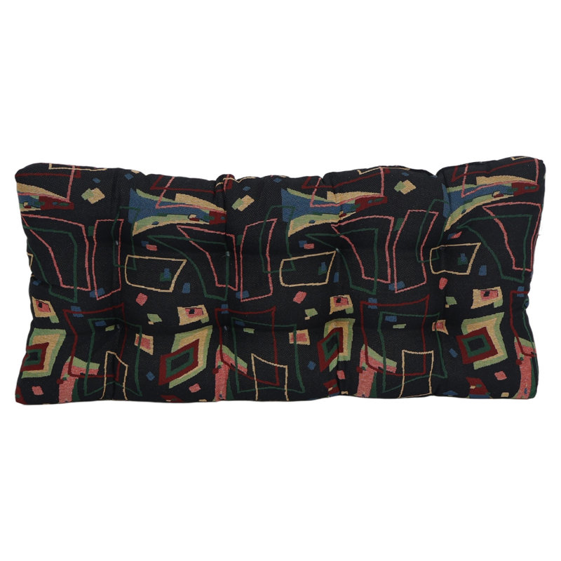 42-Inch By 19-Inch Tufted Tapestry Loveseat Cushion