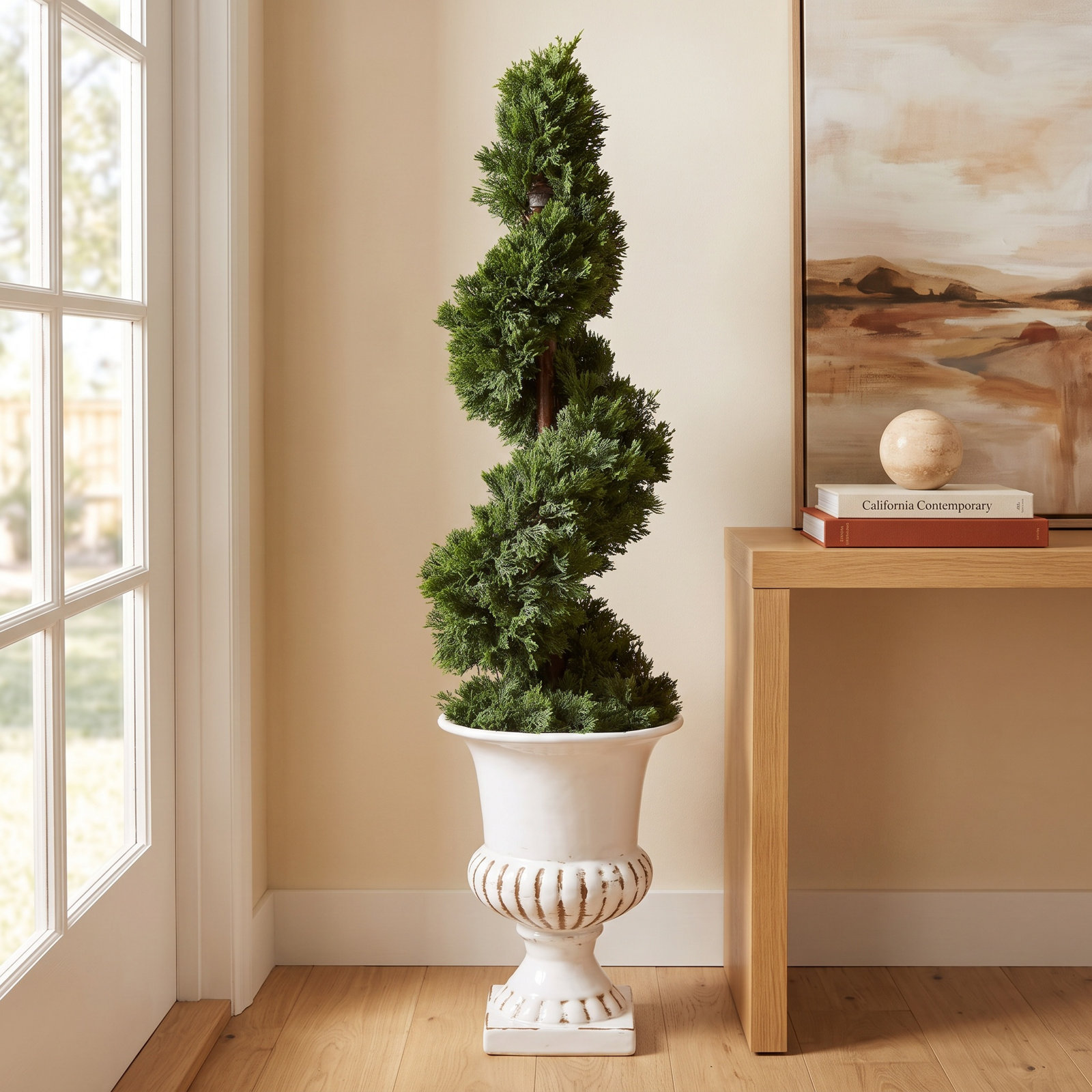 31 " Cedar Topiary in Vase