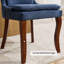 Chaises d'appoint rembourrées à double couche en chenille-362540242-362540244