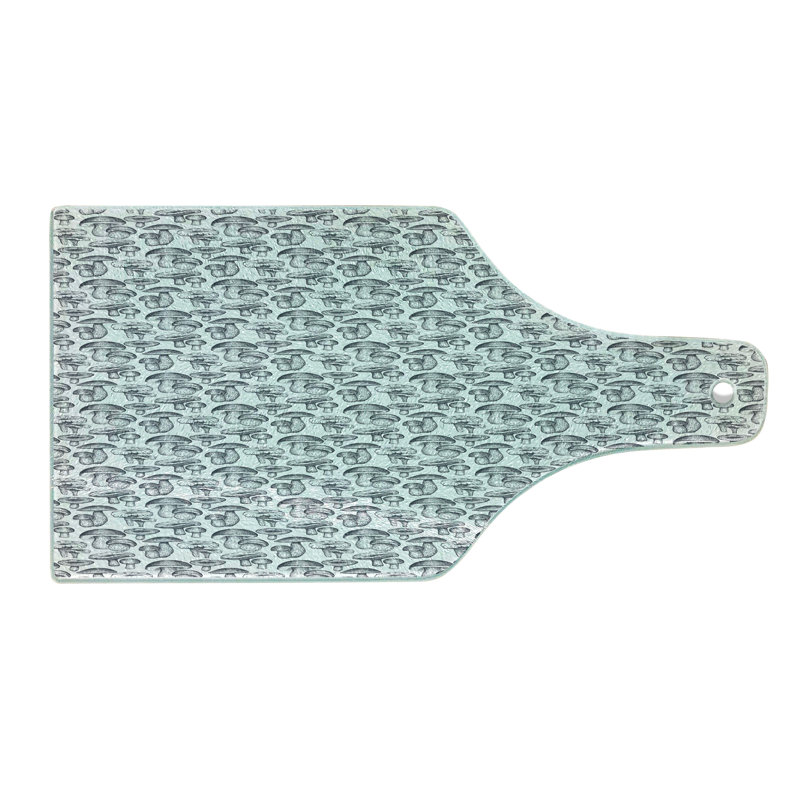Planche à découper en verre trempé Ambesonne
