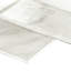 Nacre Blanc Subway 12 in. x 15 in. Glossy Glass Mosaic Wall Tile