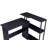Levi black top writing desk