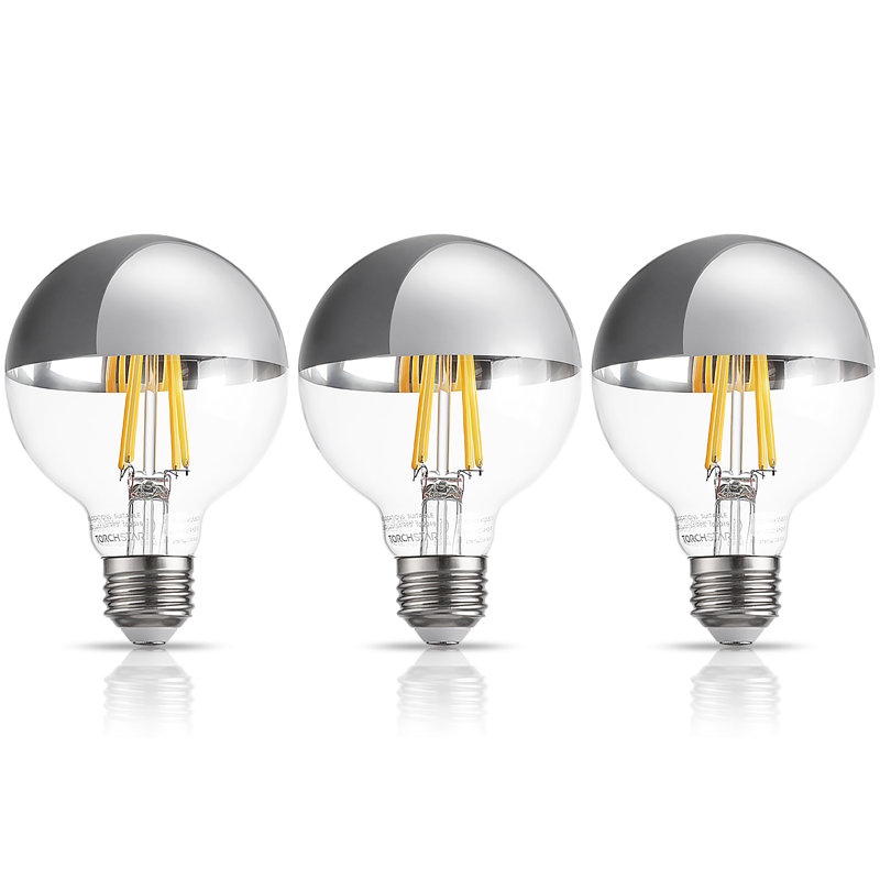 G25 LED Globe Light Bulb Dimmable 75W Eqv., E26/Medium Base Warm White, 3000K