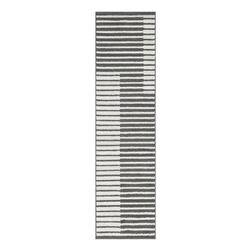Latitude Run® Namsen Nikolis Rug Gray, Runner 2'7" x 10'