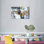 «Rockin 'n' Rollin» par Jane M. Robinson, reproduction d'art sur toile tendue