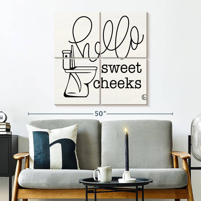 Tergel Hello Sweet Cheeks, 32'' H x 32'' W