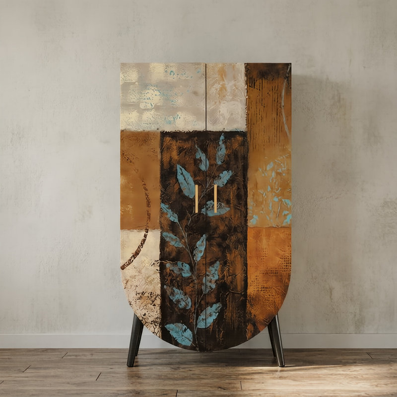 Garde-robe de chambre à coucher à portes doubles