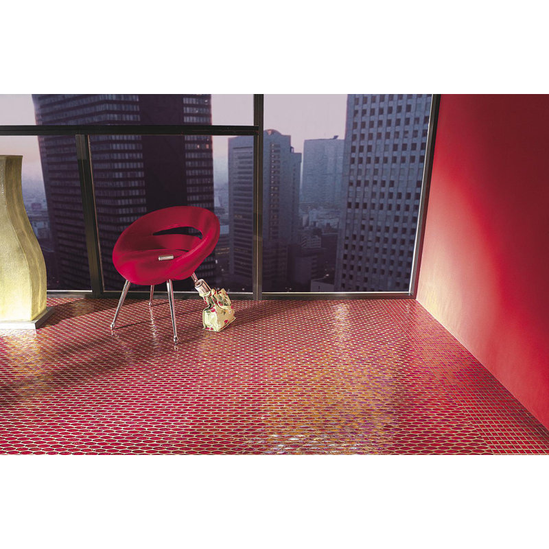 Wool 7/8" x 7/8" Domes Glass Mosaic
