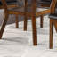 Table ronde en bois d'hévéa-283936217