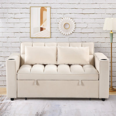 Kemarius 55.3'' Upholstered Sofa