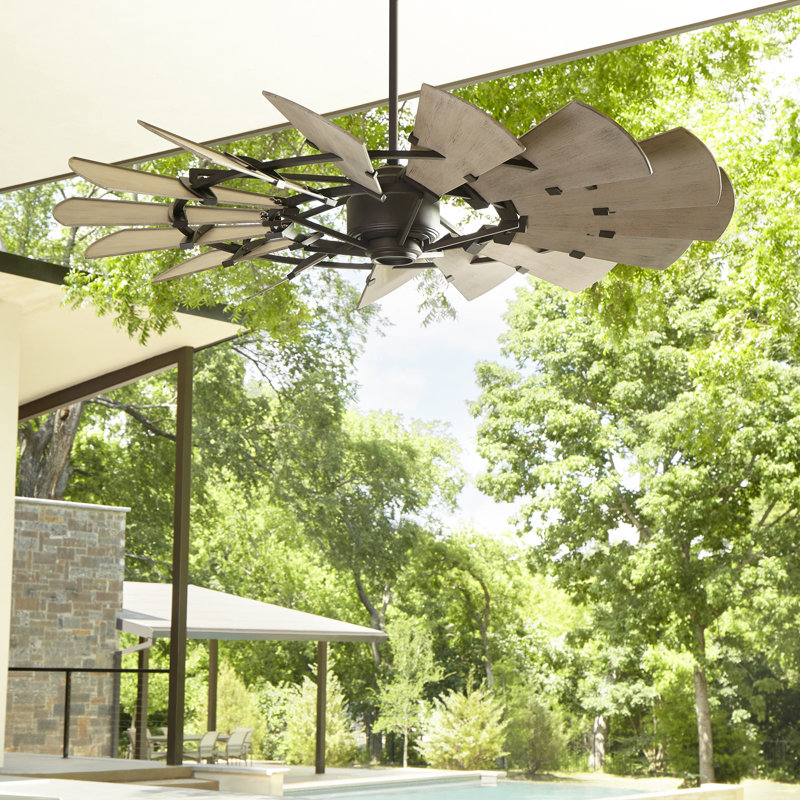 Mercado 60'' Ceiling Fan, Oiled Bronze