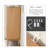 Modern Burlywood Solid Wood Shoe Storage
