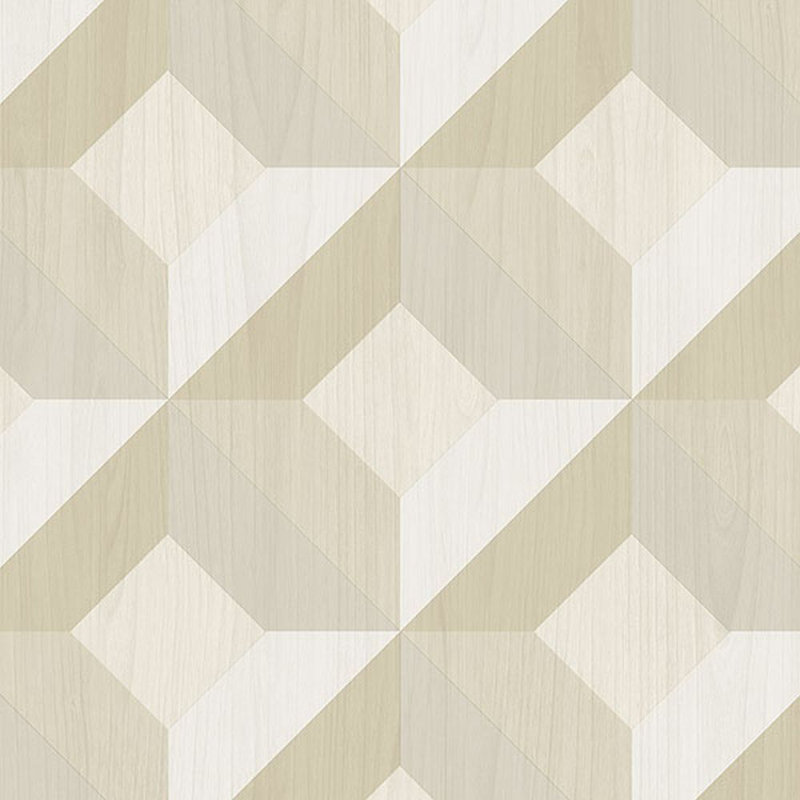 Rouleau de papier peint L 33 pi x l 21 po, Beige / blanc / gris