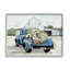 «Sunflower Truck At Farm» encadré sur bois par Cindy Jacobs, impression-1142953586-1142953591