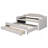 Upholstered Daybed with Trundle and Three Drawers-117190711