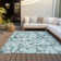 Altair Washable Floral Indoor / Outdoor Rug