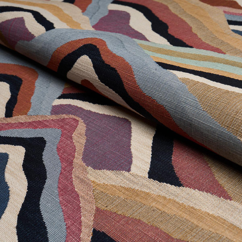 Tissu Avala Hills, Rouge