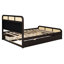 - Grand lit plateforme avec lit gigogne et espace pratique