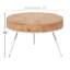 Table basse à 3 pieds Roundtree