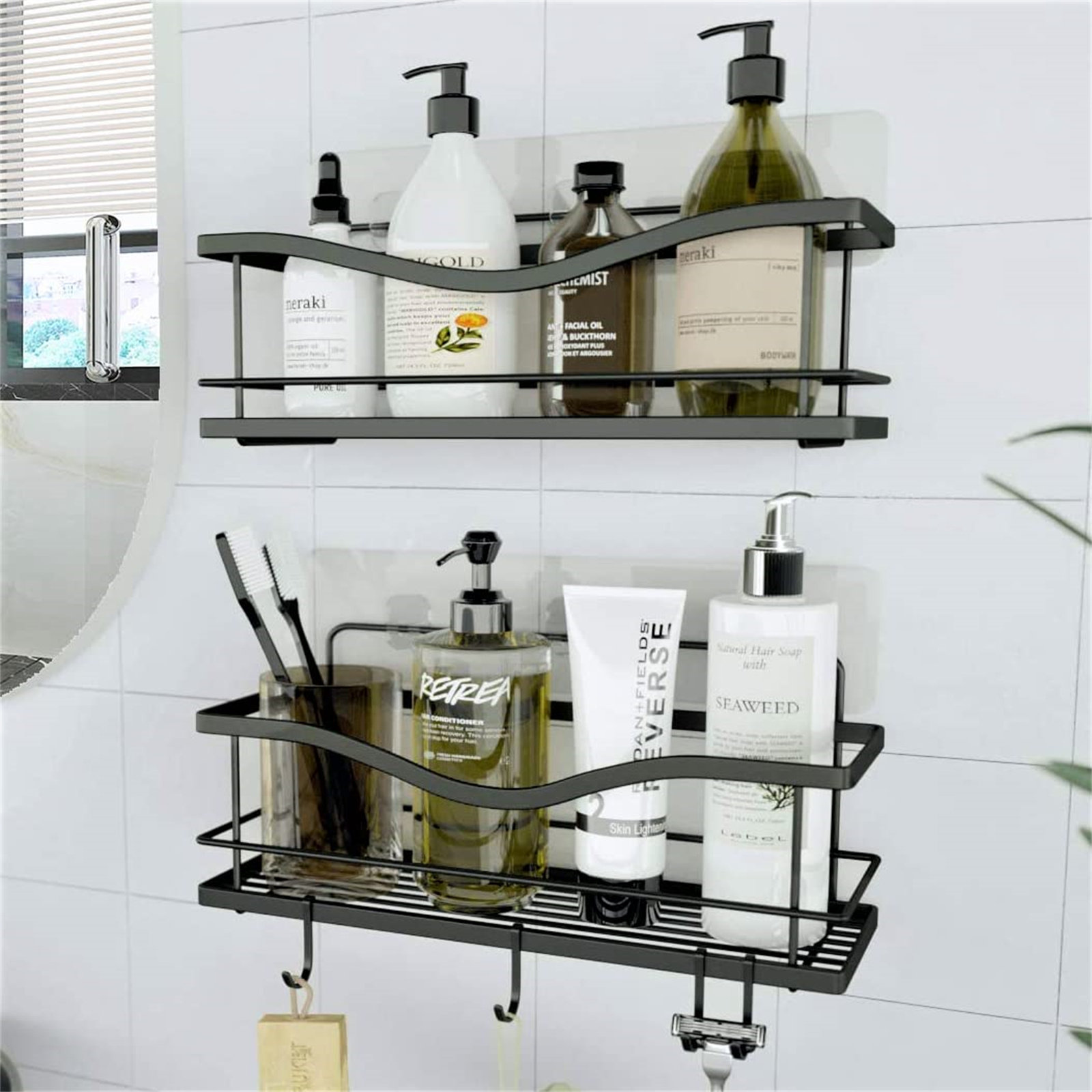 Rebrilliant Stainless Steel Shower Caddy & Reviews
