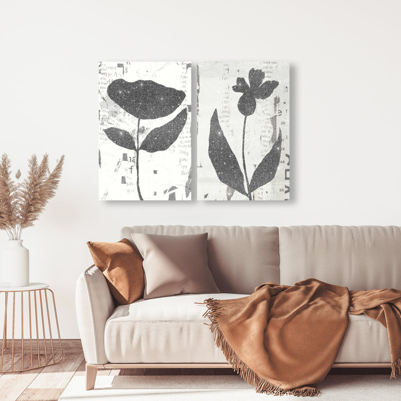 Single Flowers Set Set by Oliver Gal, 30"H x 20"W, Gallery Wrapped