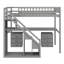 Lit mezzanine avec commode, bureau et bande lumineuse-135700729-135700728