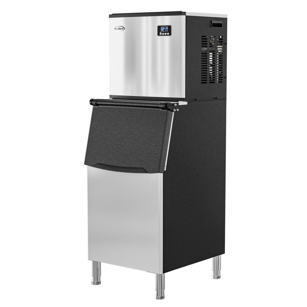 KoolMore 420 Lb. Daily Production Cube Ice Freestanding Ice Maker KoolMore